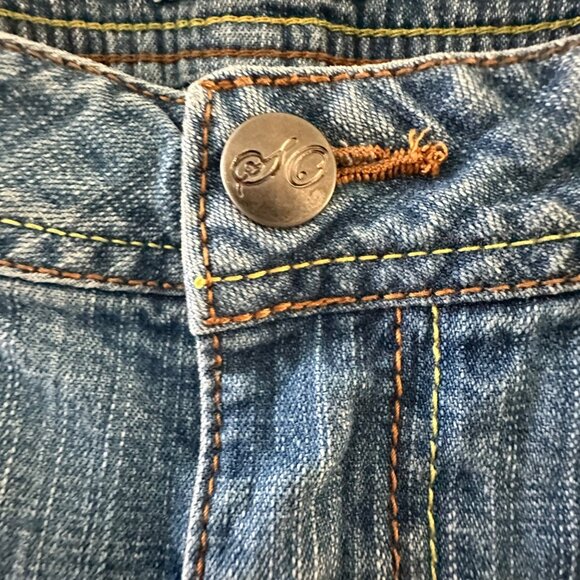 Low-Rise Bootcut Jeans SO 15 Average Regular 99% Cotton & 1% Spandex Blue Denim - Picture 5 of 8